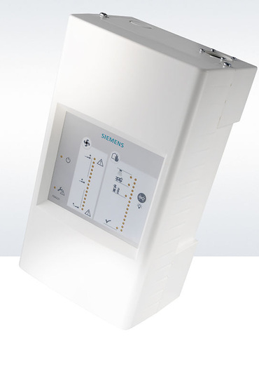 Siemens: Ansaugrauchmelder mit optischer Dualwellenlängen-Detektion.