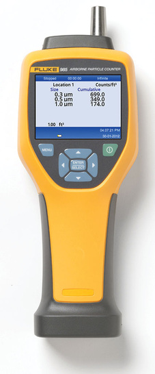 Partikelzähler Fluke 985. - © Fluke
