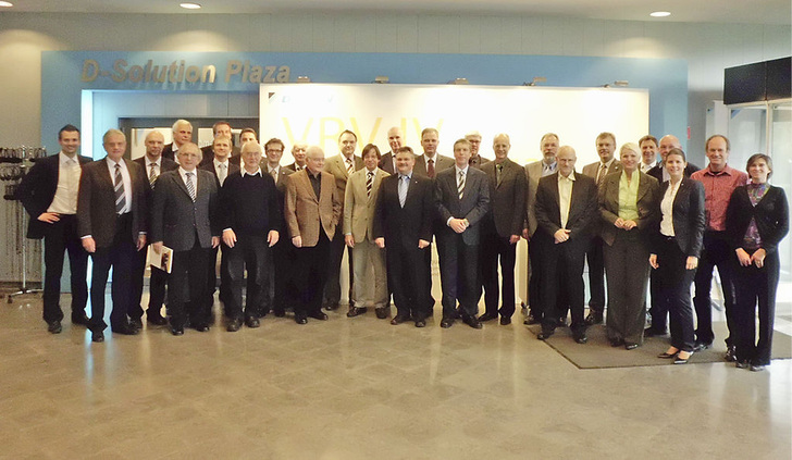 Der Arbeitskreis Klimatechnik zu Besuch bei Daikin in Oostende.