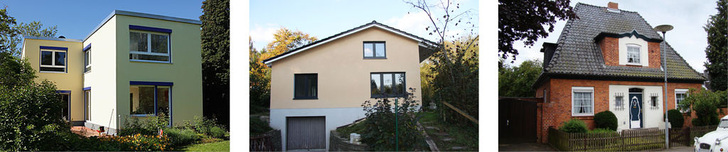 Abb. 1 Sanierungsprojekte aus der Aktion Energie-Gewinner.