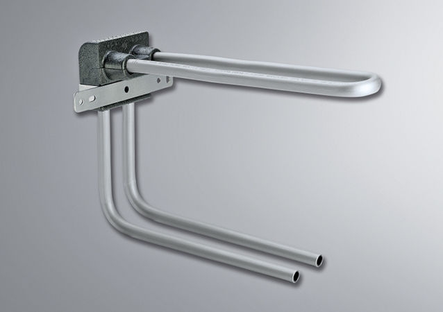 Viega: Heizkörperanschlussblock mit Raxofix-Mehrschichtverbundrohr.