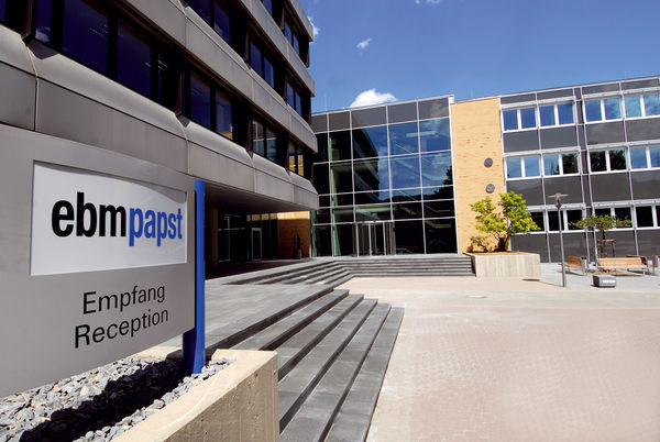 ebm-papst-Zentrale in Mulfingen.