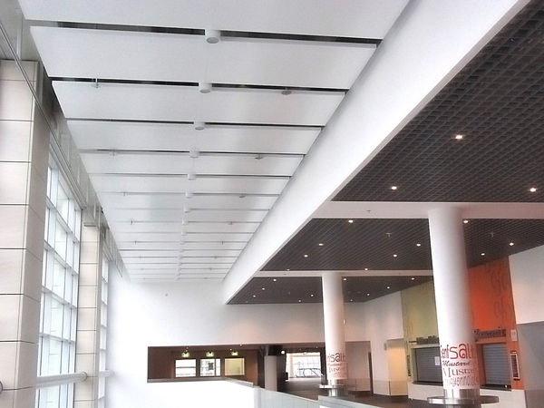 Heiz-/Kühlelemente von Best in der O2 World in Berlin.