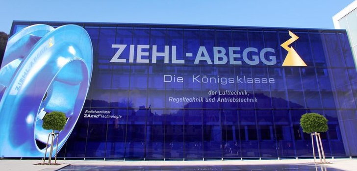 Entwicklungszentrum von Ziehl-Abegg am Stammsitz in Künzelsau. - © Ziehl-Abegg / Achim Köpf

