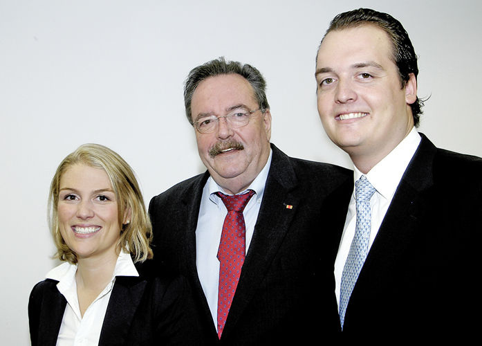 Christina Victoria, Hans-Alfred und Philip Maximilian Kaut.