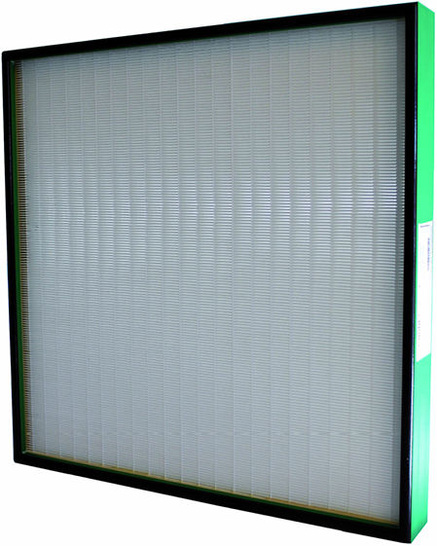 Camfil: Megalam-Green-Filter mit Rahmen und Griffschutz aus Kunststoff. - © Camfil
