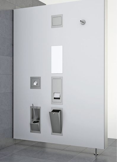 Kemmlit: Systemwand saniQub.