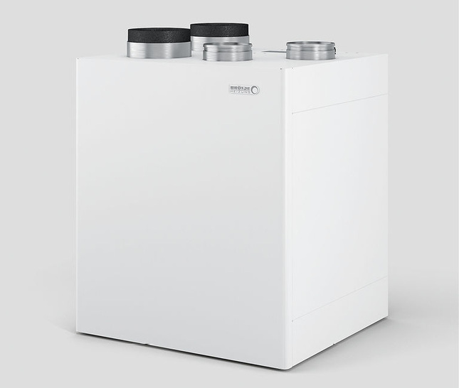 Brötje: Zentralgerät des Lüftungssystems LivingAir KWL 450. - © Brötje
 Brötje: Zentralgerät des Lüftungssystems LivingAir KWL 450.