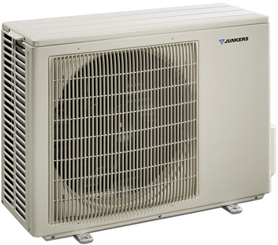 Junkers: Außeneinheit des Hybrid-Wärmepumpensystems Supraeco SAS. - © Junkers
 Junkers: Außeneinheit des Hybrid-Wärmepumpensystems Supraeco SAS.