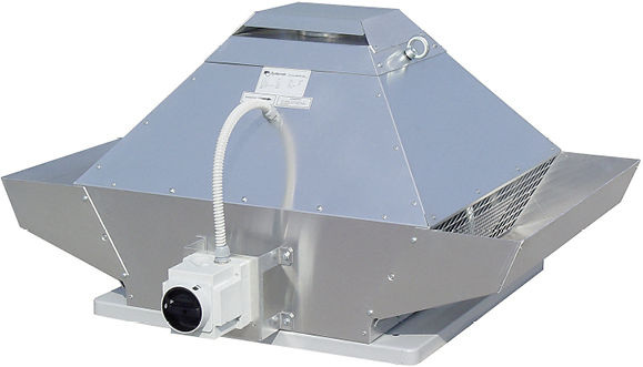 Systemair: Entrauchungsventilator mit EC-Antrieb. - © Systemair
 Systemair: Entrauchungsventilator mit EC-Antrieb.