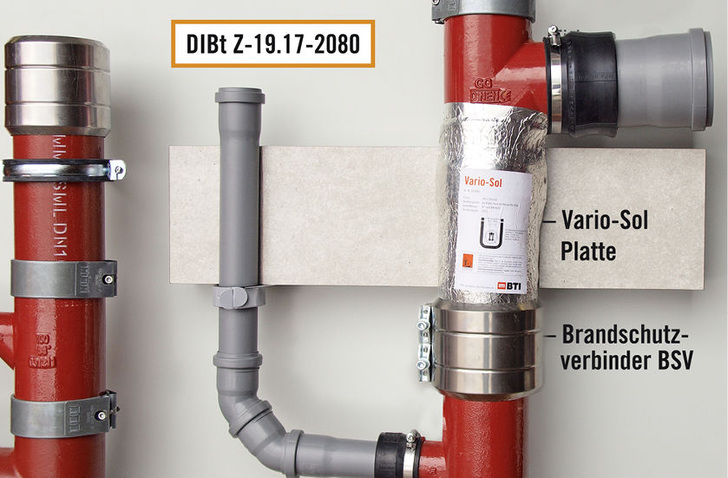 Anwendung des BTI Vario-Sol-Systems.