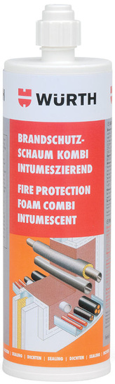 Würth: EI-120-Brandschutzschaum. - © Würth
