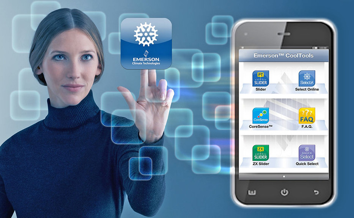 Emerson Climate Technologies: CoolTools-App mit sechs Werkzeugen.