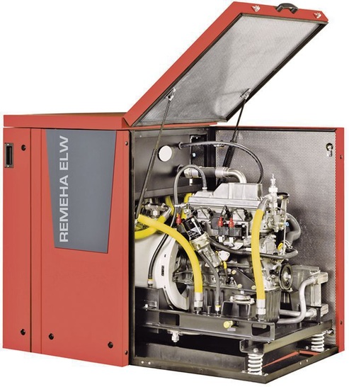 Remeha-BHKW ELW. - © De Dietrich Remeha
 Remeha-BHKW ELW.