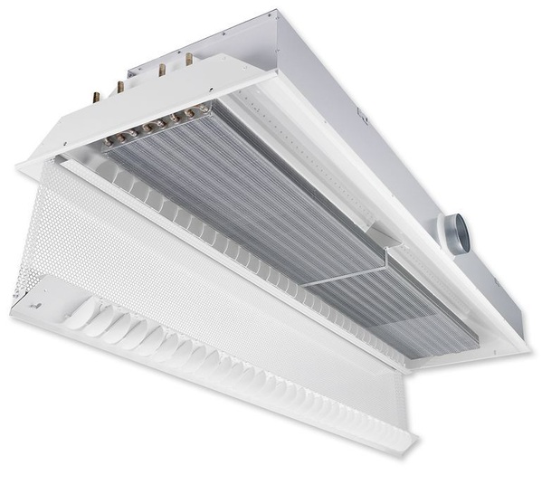 Trox: Deckeninduktionsdurchlass DID642. - © Trox
 Trox: Deckeninduktionsdurchlass DID642.