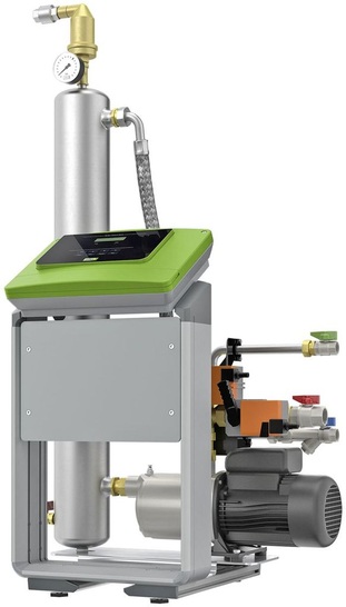 Reflex: Entgasungssystem Servitec 60. - © Reflex
 Reflex: Entgasungssystem Servitec 60.