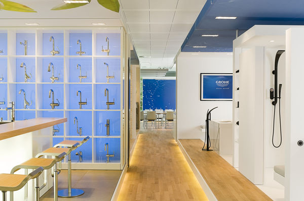 Grohe Store in Düsseldorf. - © Grohe
 Grohe Store in Düsseldorf.