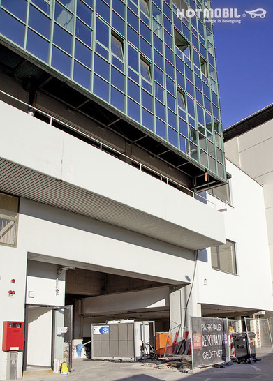 Mobile Kältezentrale von Hotmobil für das Parkhotel Kempten.