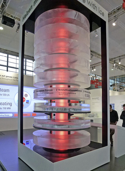 Abb. 1 Isocal hat das „Heizen mit Eis“ populär gemacht, auch die Massenmedien haben die alternative ­Wärmequelle für Wärmepumpen aufgegriffen. ­Limitierender Faktor bei der Markterschließung ist ­offenbar der unbefriedigende Kenntnisstand von Planern und ausführenden Firmen.