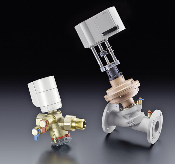 Oventrop Cocon: Kombinierte Regel- und Regulierventile.