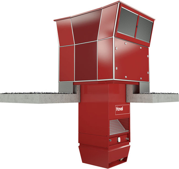 Hoval: Hallenklimagerät RoofVent. - © Hoval
 Hoval: Hallenklimagerät RoofVent.