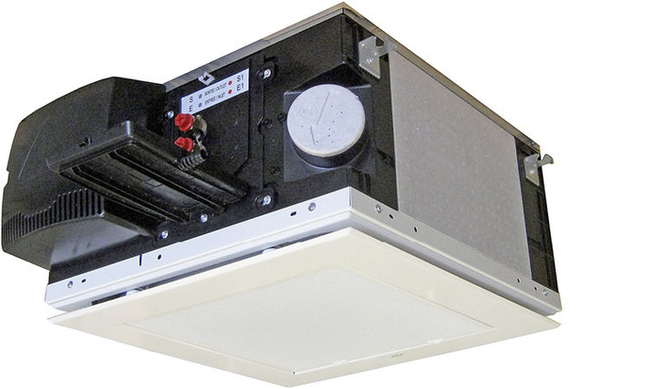 Ciat: Deckenkassette Coadis Line mit Flexiway-Konzept.