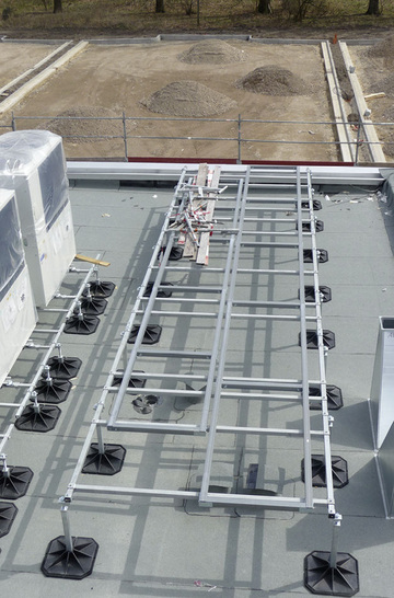 Malessa & Schüller: Big-Foot-System für eine VRF-Anlage.