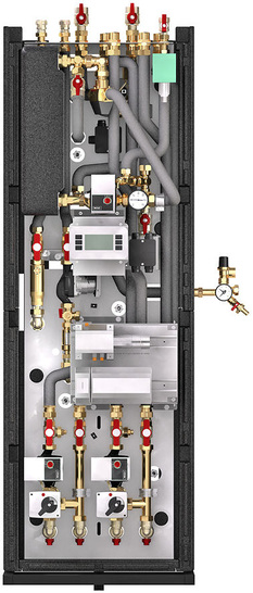 Meibes: ­Vorkonfektionierter Komponententurm.