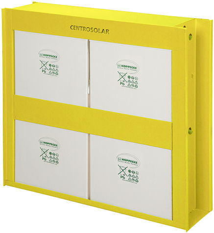 Centrosolar: Batterieblock des Cenpac Storage.