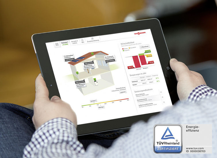 Viessmann: Gebäude-Energie-Spar-Check als Entscheidungshilfe für die Modernisierung.