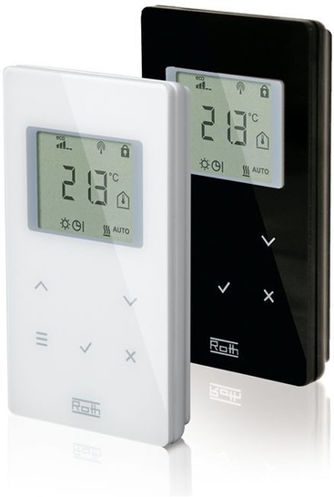 Roth: Funk-Einzelraumregelung EnergyLogic Touchline.