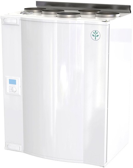 Systemair: Save VTR 200/B mit Anschluss für eine Dunstabzugshaube.