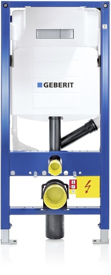 Geberit erwartet eine steigende Nachfrage nach elektrischen Zusatzfunktionen rund um das WC und empfiehlt, schon heute Elektroanschlüsse vorzurüsten. - © Geberit
