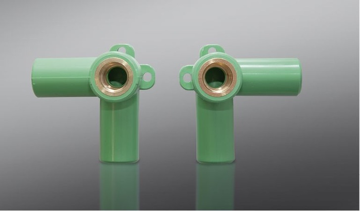 aquatherm green pipe: Durchflusswandscheibe.