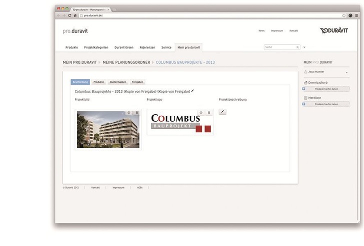 Duravit: Digitale Projektplanung mit pro.duravit.de. - © Duravit
