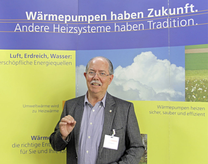 Abb. 1 Peter Hubacher: „Meine Empfehlung ist seit Jahren gleich: Je einfacher die Wärmepumpenanlage ist, desto besser sind die Effizienz und die Betriebssicherheit.“