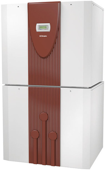 Dimplex: Sole/Wasser-Wärmepumpe SI 26TU mit Unterstellpufferspeicher.