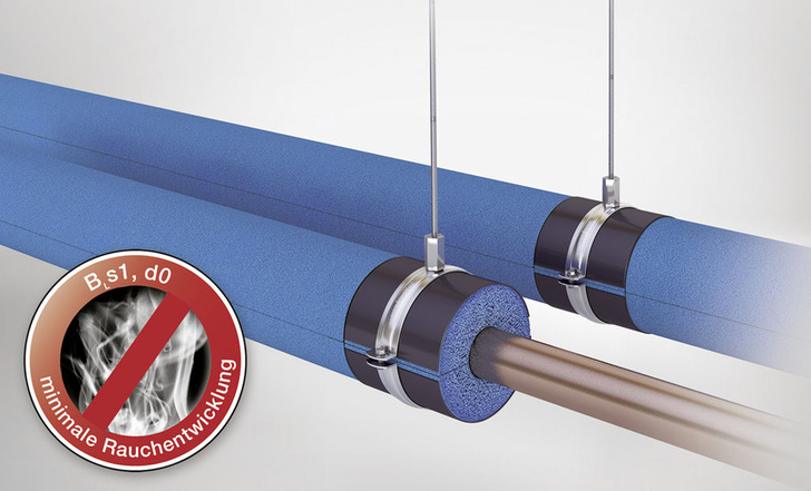 Armacell: Rohrträger für Kälte- und Klimaanwendungen mit Armaflex-Ultima-Qualität.