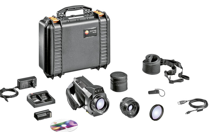 Testo: Set für Profis mit Wärmebildkamera testo 890-2.