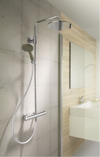 KWC ShowerCulture in der Designlinie KWC Domo.