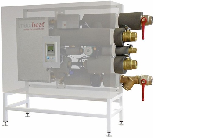 Abb. 1 mobiheat-Frischwasserstationen können Schüttleistungen von 1300 bis 12360 l/h bereitstellen. - © mobiheat GmbH
