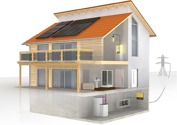 Wagner: Wärme/Strom-Solarpaket für Einfamilienhäuser. - © Wagner & Co, Cölbe
