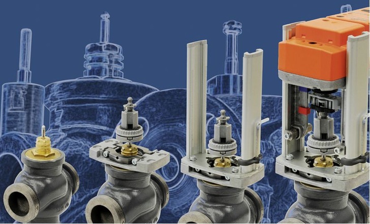 Belimo: Retrofit-Hubantrieb mit Universal-Konzept für die Ventile unterschiedlichster Hersteller.