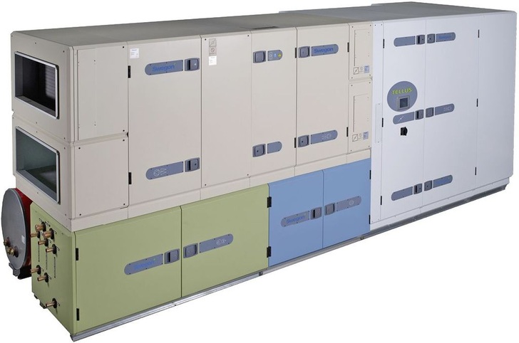 Swegon: Unterzentrale Tellus.