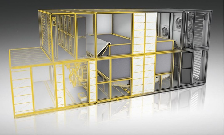 GEA Air Treatment: CAIRplus-Zentrallüftungsgerät mit überarbeitetem Gehäuse. - © GEA Air Treatment
 GEA Air Treatment: CAIRplus-Zentrallüftungsgerät mit überarbeitetem Gehäuse.