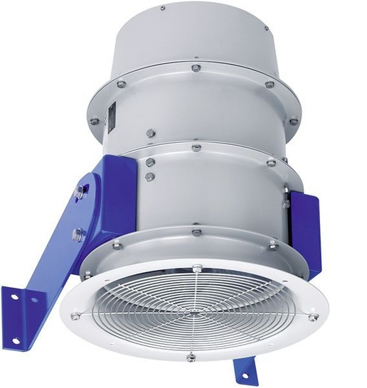 Trox TLT: X-Fans Impuls Jet Fan. - © Trox TLT
 Trox TLT: X-Fans Impuls Jet Fan.