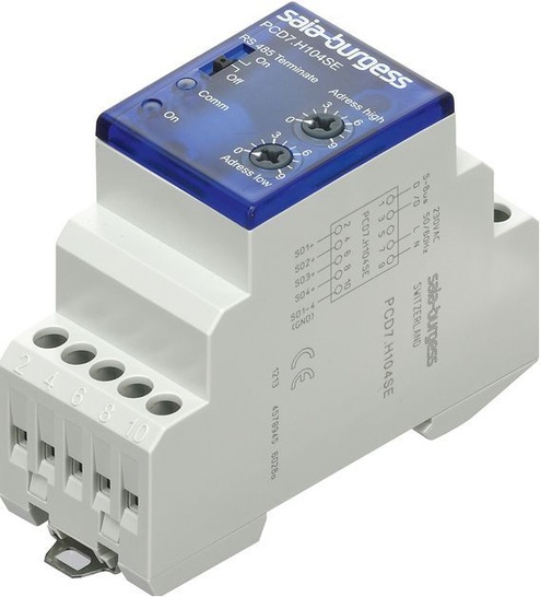 Saia-Burgess: PCD7.H104 Kopplermodul. - © Saia-Burgess
 Saia-Burgess: PCD7.H104 Kopplermodul.