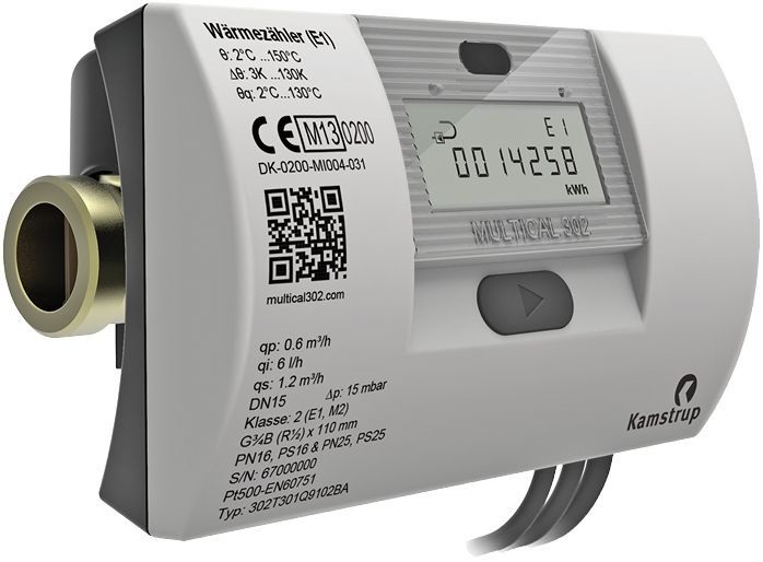 Kamstrup: Wärme-/Kältezähler Multical 302. - © Kamstrup
 Kamstrup: Wärme-/Kältezähler Multical 302.