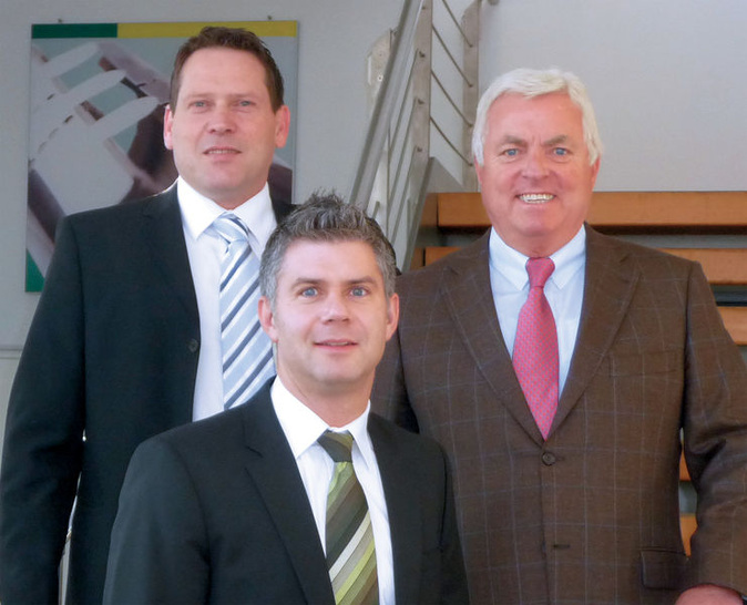 Bernd Schoberth, Uwe Schwenk, Oswald Lindner (v.l.).