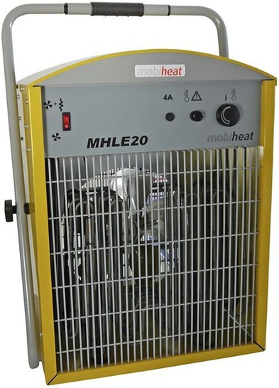mobiheat: Elektrolufterhitzer MHLE20. - © mobiheat
